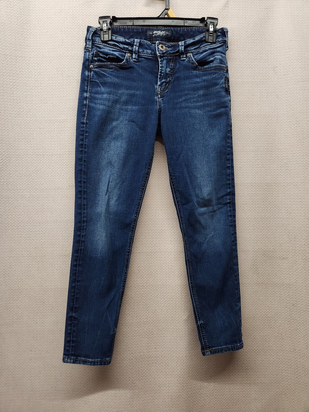 Silver Suki Skinny Crop Jeans
